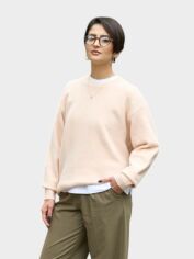 Акція на Джемпер жіночий Uniqlo 785133831 XL Рожевий від Rozetka