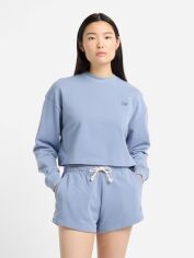 Акція на Світшот жіночий New Balance Coastal Fleece WT51514DUS XS Блакитний від Rozetka