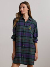 Акція на Нічна сорочка бавовняна жіноча Ralph Lauren 740207016 M Зелена ( 1159831811) від Rozetka