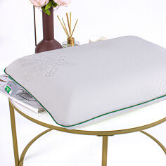 Акція на Подушка ортопедическая Classic 6058 Green nature Julia MirSon 43х59 см від Podushka