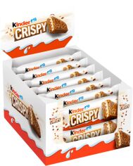 Акція на Упаковка шоколадних батончиків Kinder Crispy 34 г х 14 шт від Rozetka