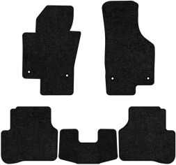 Акція на Ворсові килимки EVAtech Standard в салон авто для Volkswagen Passat (B6) (without armrest) 2005-2010 6 покоління Combi EU Чорний кант від Rozetka