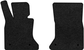 Акція на Ворсові килимки EVAtech Premium в салон авто для BMW 5 Series (F11)  Restyling Mechanical seats 2013-2017 6 покоління Combi EU Чорний кант від Rozetka
