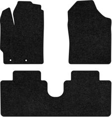 Акція на Ворсові килимки EVAtech Standard в салон авто для Toyota Yaris (III) (XP13) 5-doors 2011-2020 3 покоління Htb EU Чорний кант від Rozetka