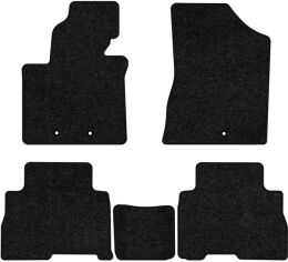 Акція на Ворсові килимки EVAtech Standard в салон авто для Kia Sorento (XM) 7 seats Restyling 2012-2014 2 покоління SUV EU Чорний кант від Rozetka