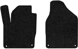 Акція на Ворсові килимки EVAtech Standard в салон авто для Seat Alhambra (7M) 1996-2010 1 покоління Minivan EU Чорний кант від Rozetka