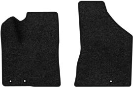Акція на Ворсові килимки EVAtech Premium в салон авто для Kia Sorento (XM) (Hinged Gas Pedal) 7 seats 2009-2012 2 покоління SUV EU Чорний кант від Rozetka