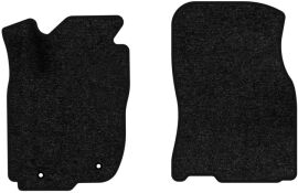 Акція на Ворсові килимки EVAtech Standard в салон авто для Toyota RAV4 (XA40) (closed threshold) Restyling 2016-2018 4 покоління SUV USA Чорний кант від Rozetka