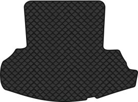 Акція на Килимок з екошкіри EVAtech ECO в багажник авто для Accord MT (Mechanical seats) Honda 2003-2008 7 покоління Sedan EU Екошкіра чорна з чорною ниткою чорний кант від Rozetka
