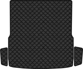 Акція на Килимок з екошкіри EVAtech ECO в багажник авто для Passat (B6) (without armrest) Volkswagen 2005-2010 6 покоління Combi EU Екошкіра чорна з чорною ниткою чорний кант від Rozetka