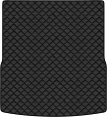 Акція на Килимок з екошкіри EVAtech ECO в багажник авто для Passat (B6) (without armrest) Volkswagen 2005-2010 6 покоління Combi EU Екошкіра чорна з чорною ниткою чорний кант від Rozetka