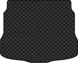 Акція на Килимок з екошкіри EVAtech ECO в багажник авто для CR-V (with armrest) Honda 2007-2012 3 покоління SUV EU Екошкіра чорна з чорною ниткою чорний кант від Rozetka