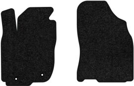 Акція на Ворсові килимки EVAtech Standard в салон авто для Toyota RAV4 (XA40) (closed threshold) 2013-2016 4 покоління SUV USA Чорний кант від Rozetka