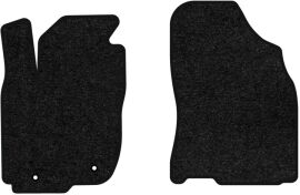 Акція на Ворсові килимки EVAtech Standard в салон авто для Toyota RAV4 (XA40) (closed threshold) Restyling 2016-2018 4 покоління SUV USA Чорний кант від Rozetka