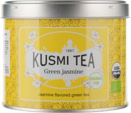 Акція на Чай зелений Kusmi Tea Green Jasmine органічний 90 г від Rozetka