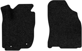 Акція на Ворсові килимки EVAtech Standard в салон авто для Toyota RAV4 (XA40) (closed threshold) 2013-2016 4 покоління SUV USA Чорний кант від Rozetka
