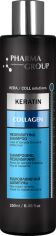 Акція на Відновлювальний шампунь Pharma Group Laboratories Keratin + Collagen 250 мл від Rozetka