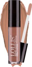 Акція на Рідка матова помада для губ Lollis Matte Liquid Lipstick Long Lasting 02 6 мл від Rozetka
