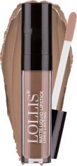 Акція на Рідка матова помада для губ Lollis Matte Liquid Lipstick Long Lasting 04 6 мл від Rozetka