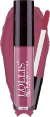 Акція на Рідка матова помада для губ Lollis Matte Liquid Lipstick Long Lasting 15 6 мл від Rozetka