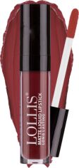 Акція на Рідка матова помада для губ Lollis Matte Liquid Lipstick Long Lasting 07 6 мл від Rozetka