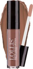 Акція на Рідка матова помада для губ Lollis Matte Liquid Lipstick Long Lasting 03 6 мл від Rozetka