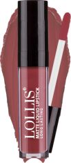 Акція на Рідка матова помада для губ Lollis Matte Liquid Lipstick Long Lasting 18 6 мл від Rozetka