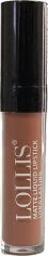 Акція на Рідка матова помада для губ Lollis Matte Liquid Lipstick Long Lasting 37 6 мл від Rozetka