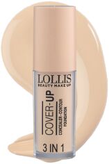 Акція на Консилер Lollis Cover-Up 3 в 1 Concealer Contour & Foundation тон 05 5.5 мл від Rozetka