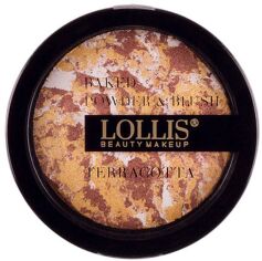 Акція на Компактная пудра и румяна Lollis Powder & Blush Terracotta 03 12 г від Rozetka