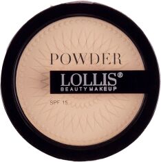 Акція на Пудра компактна Lollis SPF15 тон 001 12 г від Rozetka
