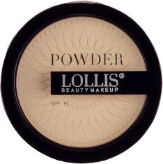Акція на Пудра компактна Lollis SPF15 тон 004 12 г від Rozetka