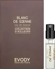 Акція на Пробник Парфумована вода унісекс Evody Blanc de Sienne 2 мл від Rozetka