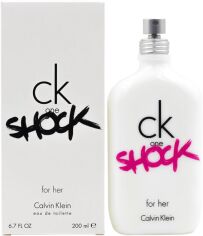 Акція на Тестер Туалетна вода для жінок Calvin Klein One Shock For Her 200 мл від Rozetka