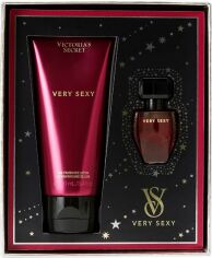 Акція на Подарунковий набір для жінок Victoria's Secret Very Sexy Міні парфум 7.5 мл + Лосьйон 100 мл від Rozetka