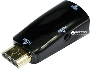 Акція на Переходник Cablexpert HDMI - VGA (A-HDMI-VGA-02) від Rozetka UA