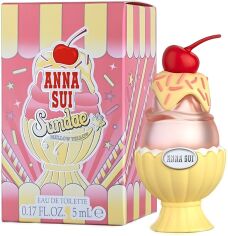 Акція на Мініатюра Туалетна вода для жінок Anna Sui Sundae Mellow Yellow 5 мл від Rozetka