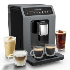 Акція на Кавомашина Krups Evidence Hot & Cold EA898GF0 від Rozetka