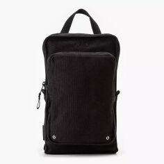 Акція на Сумка слінг чоловіча тканинна Levi's Ns Zip Sling D7955-0001 Чорна від Rozetka