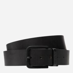 Акція на Ремінь чоловічий шкіряний Levi's 38018-0021 105 см Чорний-коричневий від Rozetka