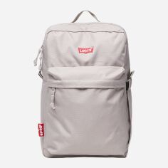 Акція на Рюкзак чоловічий тканинний вміщує формат А4 Levi's D5463-0008 Світло-сірий від Rozetka