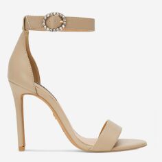 Акція на Жіночі босоніжки Nine West WFA2646-1 37 24.2 см Бежеві від Rozetka