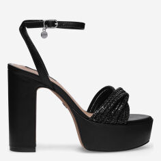 Акція на Жіночі босоніжки Nine West WFA2736-1 39 25.5 см Чорні від Rozetka