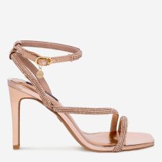 Акція на Жіночі босоніжки Nine West WFA2675-1 36 23.6 см Золотисті від Rozetka