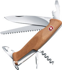 Акция на Швейцарский нож Victorinox RangerWood 55 (0.9561.63) от Rozetka UA
