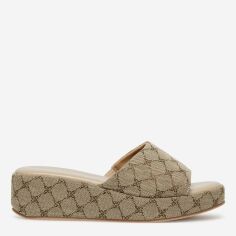 Акція на Жіночі шльопанці Nine West WFA2789-1 37 24.2 см Бежеві від Rozetka
