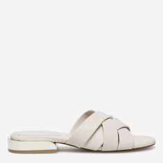 Акція на Жіночі шльопанці Nine West JF2220-1 40 26 см Бежеві від Rozetka