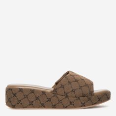 Акція на Жіночі шльопанці Nine West WFA2789-1 40 26 см Темно-бежеві від Rozetka