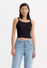Акція на Майка жіноча Levi's Essential Sporty Rib Tnk Cotton A7420-0010 M Чорна від Rozetka