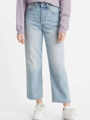 Акція на Джинси Regular Fit жіночі Levi's Ribcage Straight Ankle Middle Road 72693-0055 W26L27 Блакитні від Rozetka